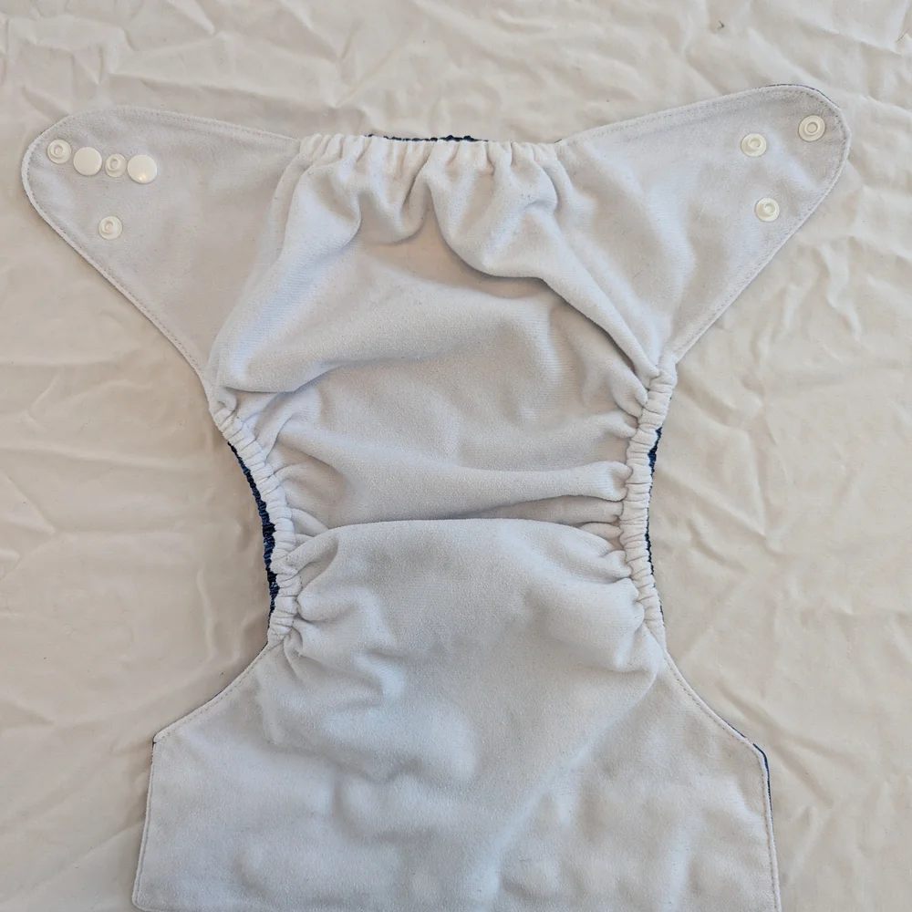 Dr. Who Blue Patterned Kids Pocket Cloth Diaper